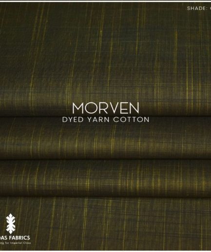 Morven gold, unstitched fabric, cotton fabric, men suiting, men wear